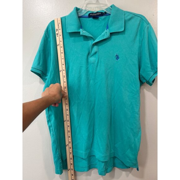 US Polo Ralph Lauren Size L Men’s Aqua - Picture 3 of 8